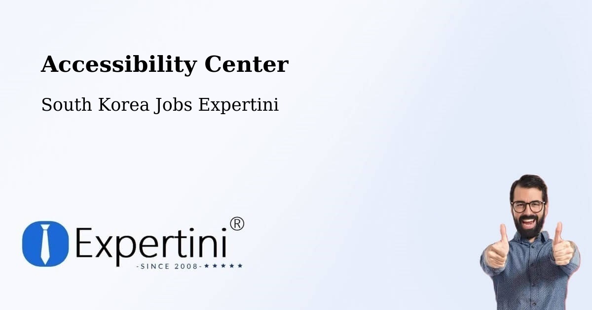 Accessibility Statement – Busan - South Korea Jobs Expertini