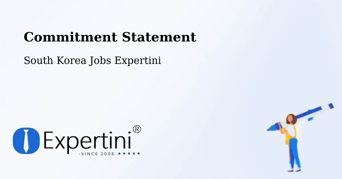 Corporate Commitment – Busan - South Korea Jobs Expertini